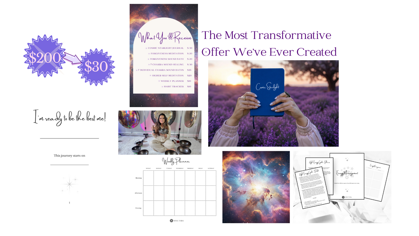 Cosmic Starlight: Mindfulness Journal