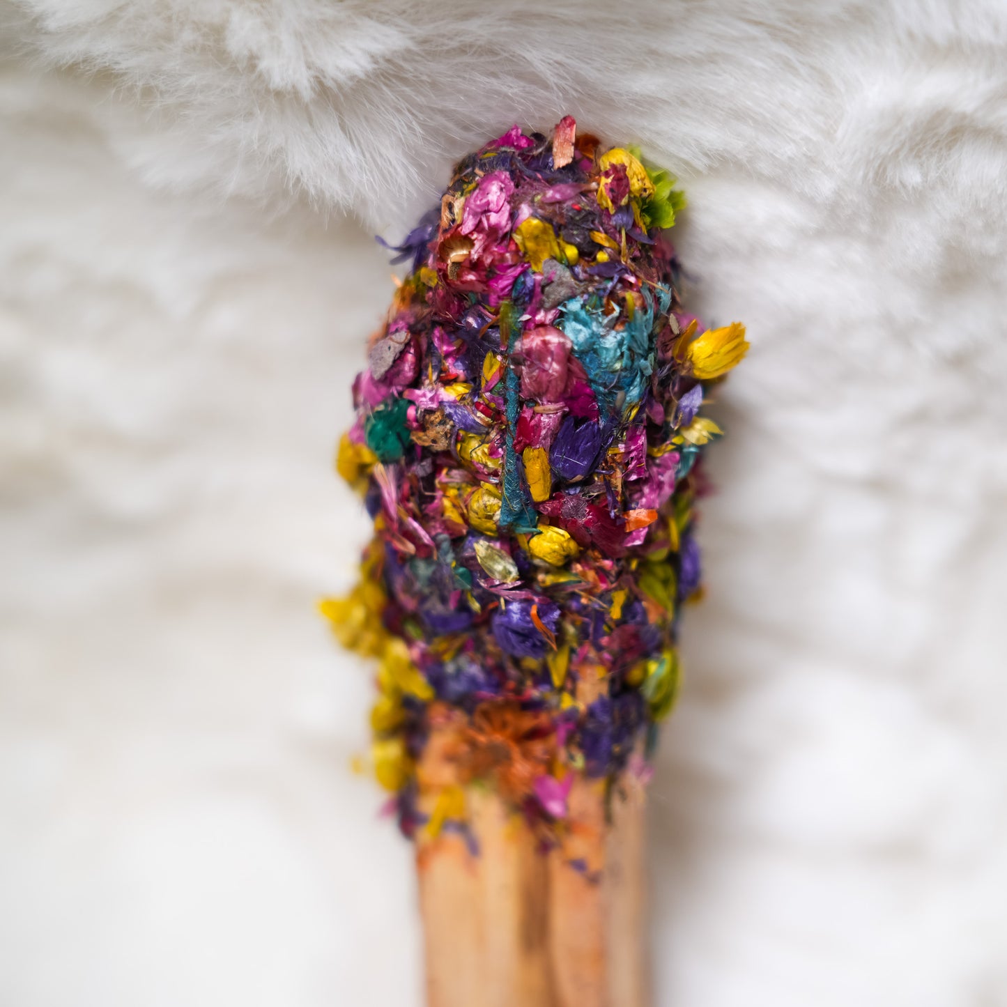 7 Chakra Flower Dipped Palo Santo