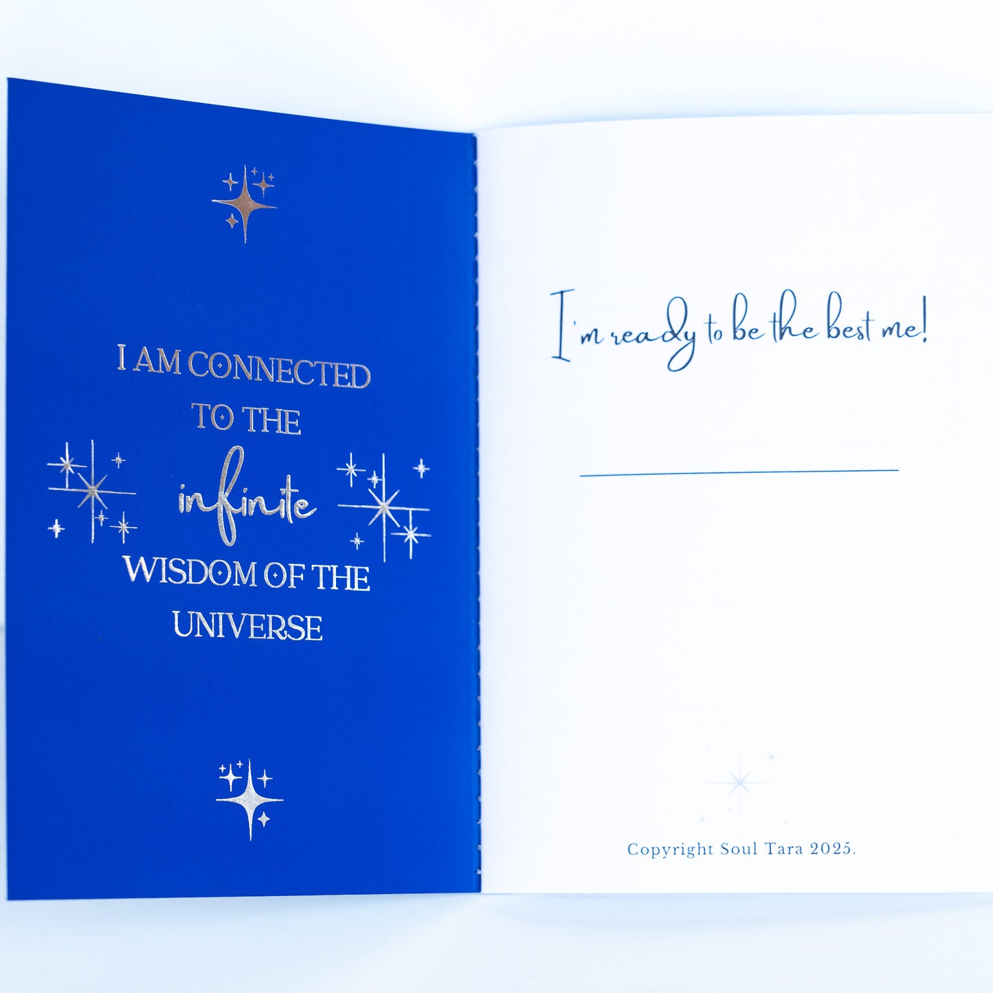 Cosmic Starlight Mini – Pocket Journal for Intention & Healing