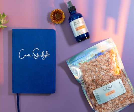 Align Energy Reset Gift Set: Guided Journal, Aura Spray, & Bath Salt Bundle