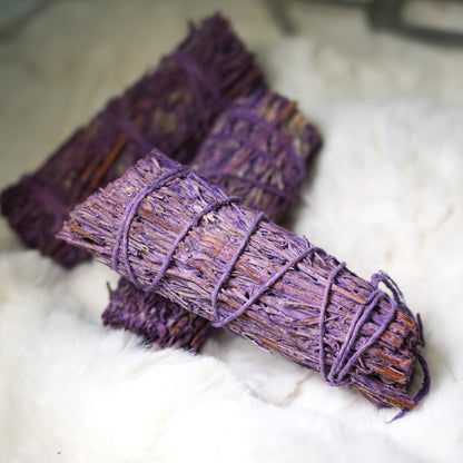 Lavender Scented Sage Smudge Stick - 5 pack