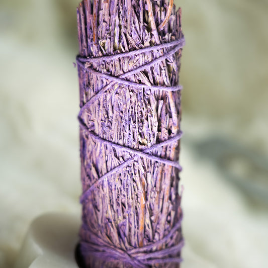 Lavender Scented Sage Smudge Stick - 5 pack