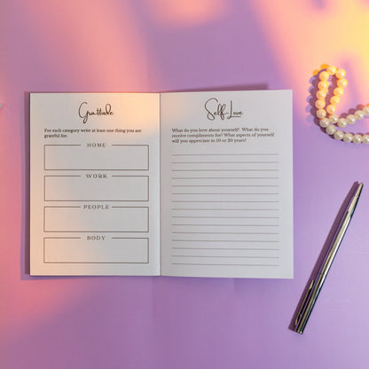Cosmic Starlight Mini — Pocket Journal for Intention & Healing