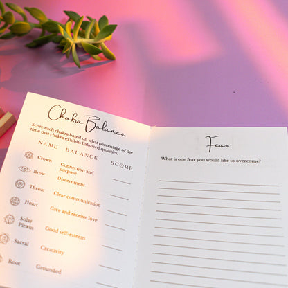 Cosmic Starlight Mini — Pocket Journal for Intention & Healing
