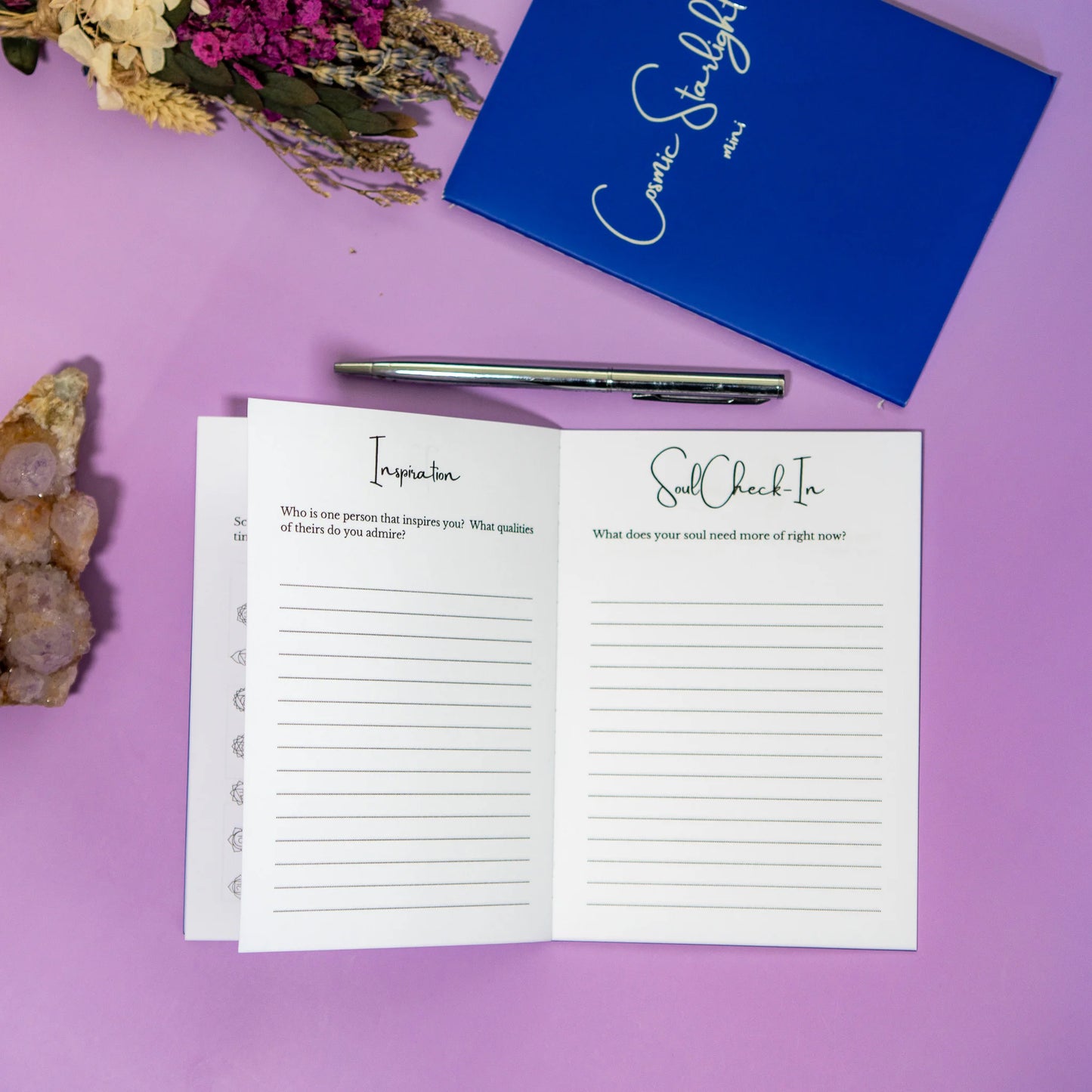 Cosmic Starlight Mini 5-Pack — Pocket Journals for Intention & Healing