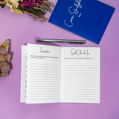 Cosmic Starlight Mini 5-Pack — Pocket Journals for Intention & Healing