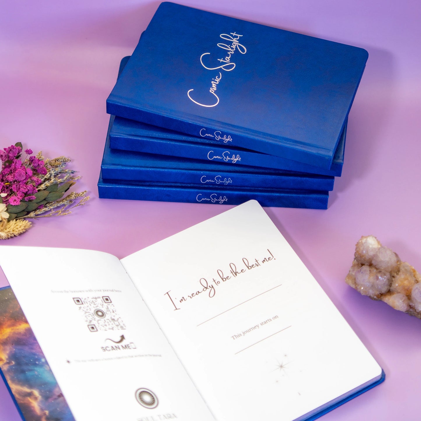 Cosmic Starlight 5-Pack — Guided Journals for Groups & Gifting