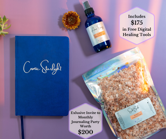 Align Energy Reset Gift Set: Guided Journal, Aura Spray, & Bath Salt Bundle
