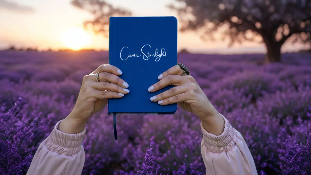 Cosmic starlight mindfulness journal